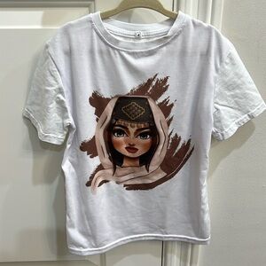 Short sleeve tshirt for girls. Size 4